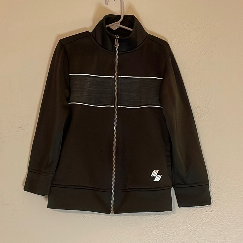 Boys Zip Up Sport Sweatshirt